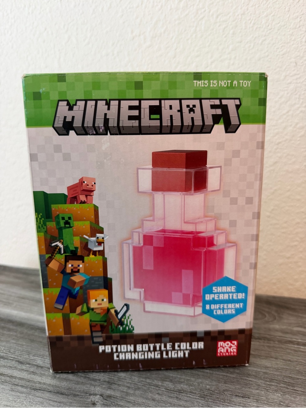 New Minecraft Potion Bottle Color Changing Light